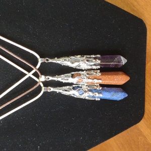 Crystal necklaces